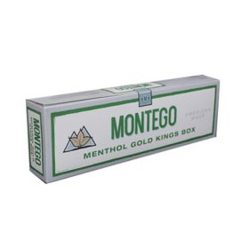 Montego Menthol Gold King Box 20 ct., 10 pk.