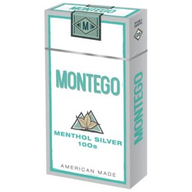 Montego Menthol Silver 100's Box 20 ct., 10 pk.
