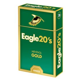 Eagle 20's Menthol Gold King Box 20 ct., 10 pk.