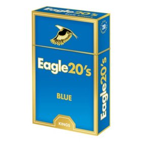 Eagle 20's Blue Kings Box 20 ct., 10 pk.