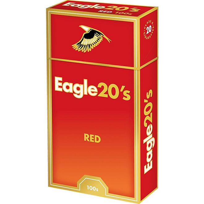 Eagle 20's Red 100's Box (20 ct., 10 pk.)