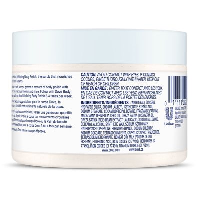 dove polishing cream