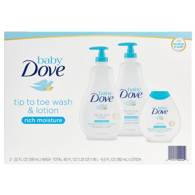 Dove baby products store list with price