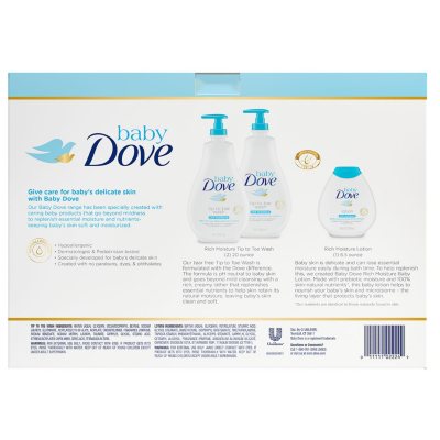 Dove baby hot sale wash set