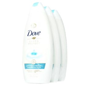 Dove Care & Protect Antibacterial Body Wash (22 fl. oz., 3 pk.)