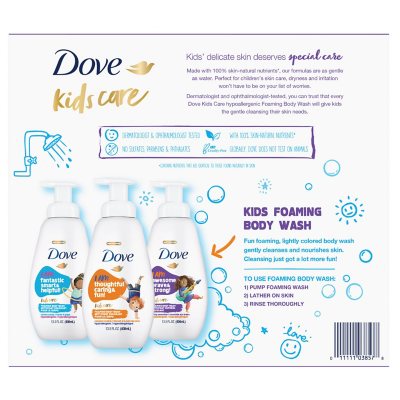 Kids Care Foaming Wash, Variety Pack (13.5 oz., 3 pk.) - Club
