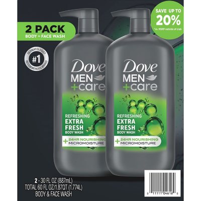 6-Pack Dove Body Wash Shower Gel 