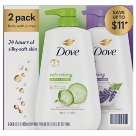 Gel De Baño Relaxing Lavander Dove 22 Onz