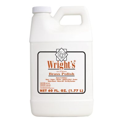 Wright's Brass Cleaner & Metal Polish, 8 oz