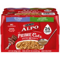 Purina Alpo Prime Cuts Extra Gravy Canned Wet Adult Dog Food, Variety Pack (13 oz., 24 ct.)