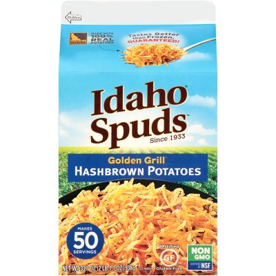 Great Value Shredded Hash Browns, 4 lbs Bag (Frozen)