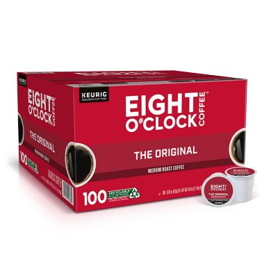 Eight O'Clock The Original Coffee K-Cup Pods (100 ct.) - Sam's Club