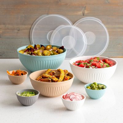 Nordic Ware 10-Piece Microwavable Bowl Set with Covers - Sam's Club