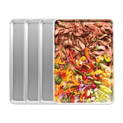 Nordic Ware Baker's Half Sheet, Grade Aluminum, 18 x 13 x 1