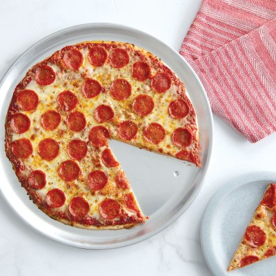 Nordic Ware 2 Pack 16" Natural Aluminum Restaurant Style Pizza Pans