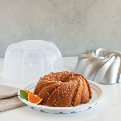 Nordic Ware Bundt Pan with Translucent Cake Keeper