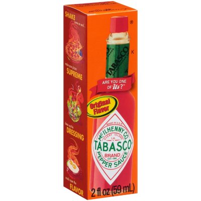 TABASCO® Original 2-Flavour Caddy (2x60ml) – TABASCO® Country Store