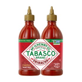 Tabasco Sriracha Sauce 20 oz., 2 pk.