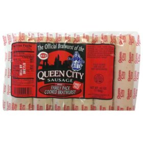 Queen City Sausage Bratwurst - 42 oz. 