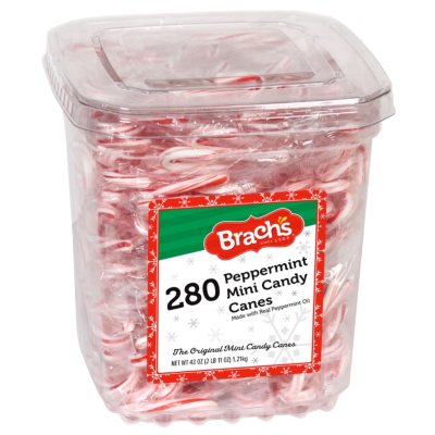 Brach's 260 Peppermint Mini Candy Canes : : Grocery