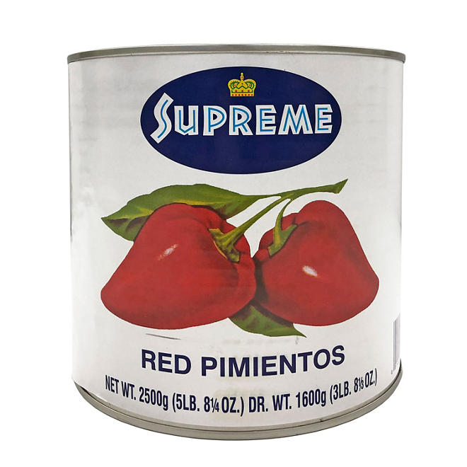 SUPREME Red Pimientos 3 lb.