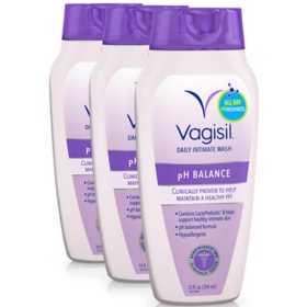 Vagisil PH Balance Daily Intimate Wash (12 fl oz., 3 pk.)