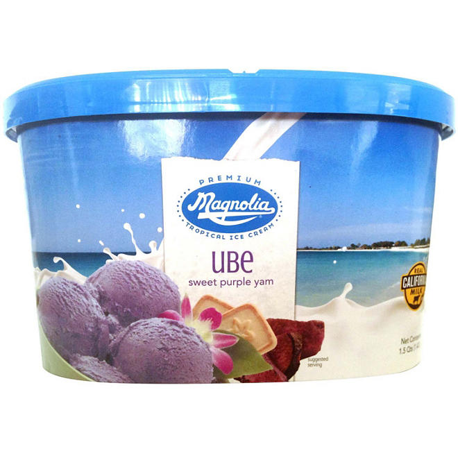 Magnolia Ube Premium Tropical Ice Cream 1.5 qt.