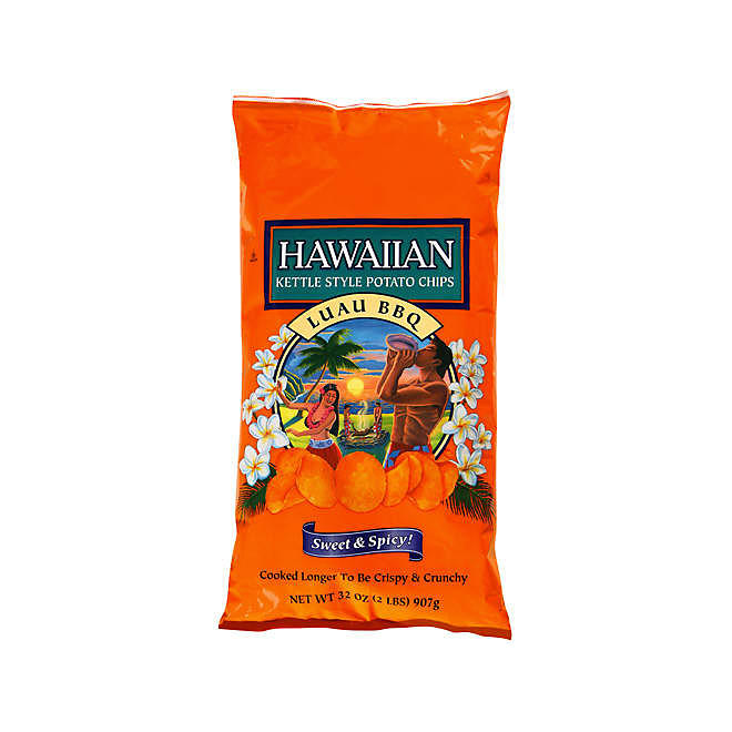 Hawaiian Luau BBQ Potato Chips (32 oz.)