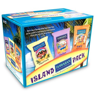 UPC 011594300018 product image for Hawaiian Island Kettle Style Potato Chip Variety Pack 1.5 oz., 30 pk. | upcitemdb.com