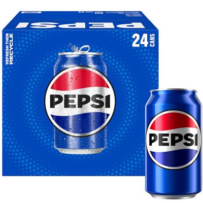 Pepsi Cola® Soda Cans, 12 pk / 12 fl oz - Jay C Food Stores