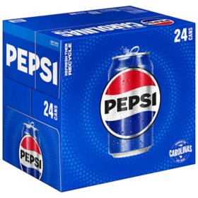 Pepsi 12 fl. oz. cans, 24 pk.