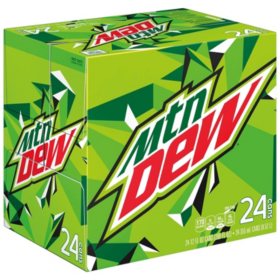 Mountain Dew 12 fl. oz., 24 pk.