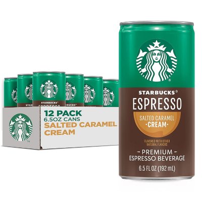 Starbucks Doubleshot Salted Caramel, 6.5 fl. oz., 12 pk. - Sam's Club