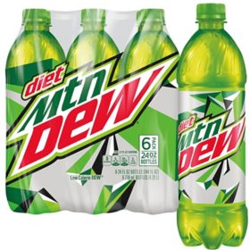 Diet Mountain Dew 24 fl. oz., 24 pk.