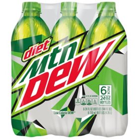 Diet Mountain Dew (24 oz., 24 pk.)