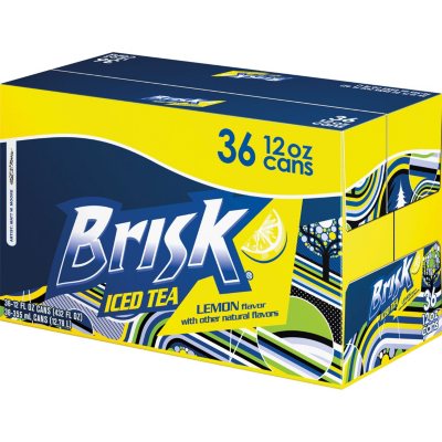 Brisk Lemon Flavor Iced Tea, 2 liter - Foods Co.
