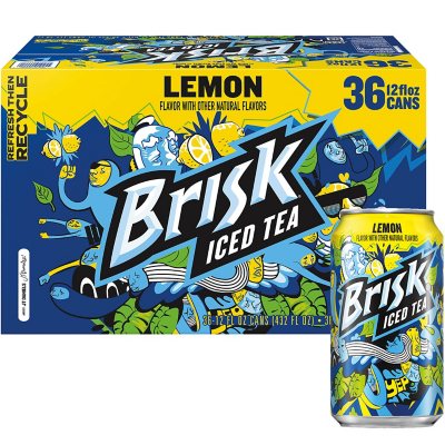 Brisk Lemon Flavor Iced Tea, 2 liter - Foods Co.