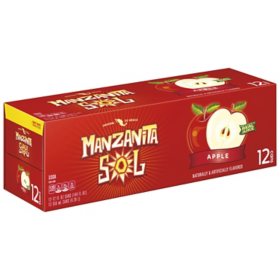 Manzanita Sol Red Apple Soda (12 oz., 12 pk.)