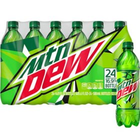 Mountain Dew 16.9 fl. oz., 24 pk.