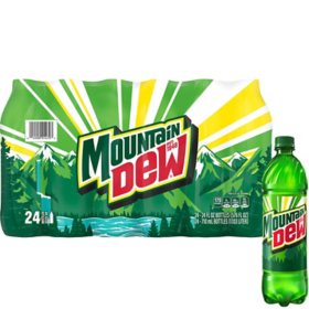 Mountain Dew Soda 24 fl. oz., 24 pk.