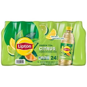 Lipton Green Tea Citrus Iced Tea 16.9 fl. oz. bottles, 24 pk.