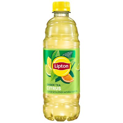 Lipton Green Tea Citrus Iced Tea 16 9 Fl Oz Bottles 24 Pk Sam S Club