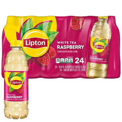 Lipton White Tea Raspberry, 16.9 fl.oz., 24 pk. Sam's Club