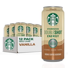 Starbucks Double Shot Vanilla (15 fl. oz., 12 pk.)