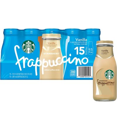 Starbucks Frappuccino Vanilla Coffee (9.5 fl. oz., 15 pk.)