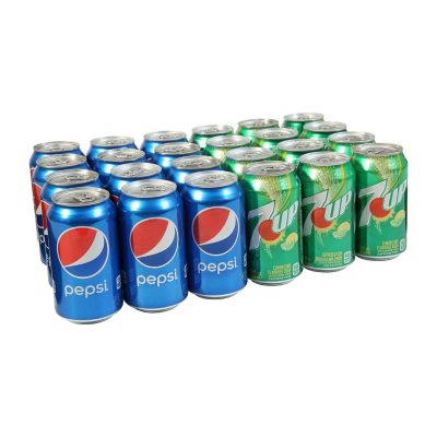 Pepsi & 7UP Duo Variety Pack (12oz / 24pk) - Sam's Club