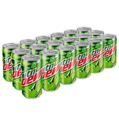 Mountain Dew Mini Can 7.5 fl. oz., 18 pk. - Sam's Club