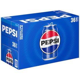 Pepsi Cola 12 oz. cans, 36 pk.