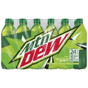 Mountain Dew Soda 16 fl. oz., 24 pk.