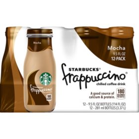 Starbucks Frappuccino Coffee Drink Mocha 9 5 Oz Bottles 12 Pk